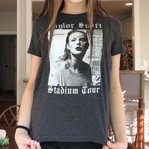 Gray Taylor Swift T-Shirt